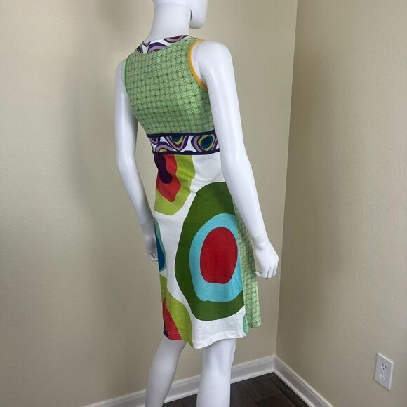 Desigual Women's Size XS Vest Playa Victoria Dress NEW Artwear Pullover Cotton - Picture 10 of 12